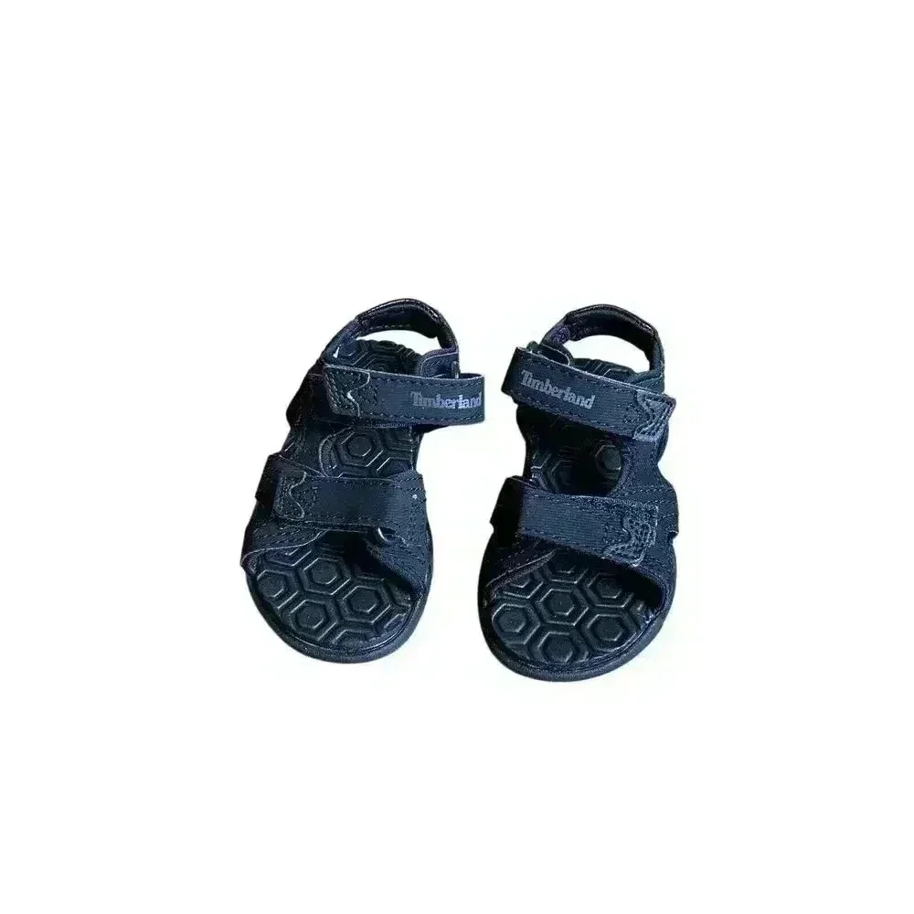 Timberland Black Double Strap Adventure Seeker Sandals Kids Size 5 Toddler New